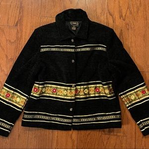 Allure black and gold jacket